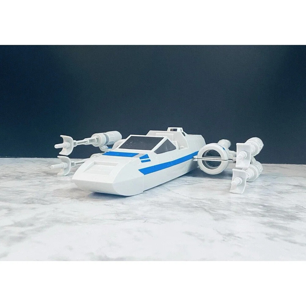 Star Wars The Force Awakens Resistance X-Wing Fighter Incomplete No Missle
